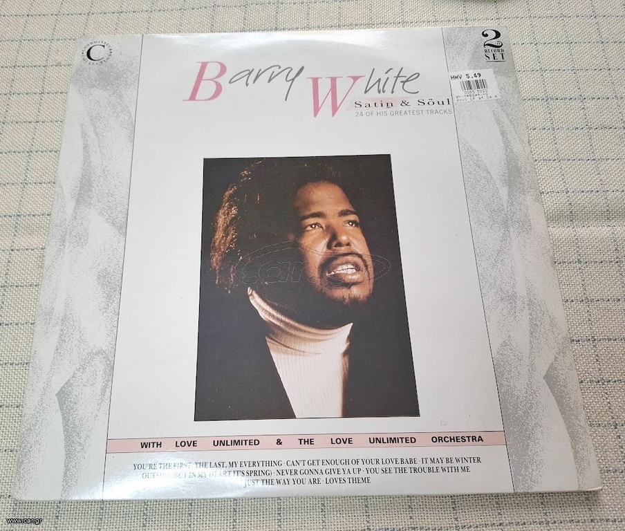 Barry White – Satin & Söul  2XLP