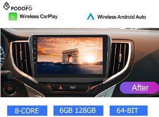 9" Οθόνη Android 13  για Suzuki Baleno (2015-21), 8-πύρηνος, 6GB/128GB, Ασύρματο CarPlay & Android Auto, GPS, DSP