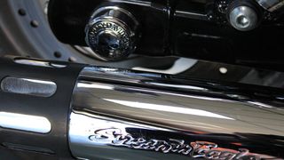 Harley Davidson DYNA FAT BOB 2009 Willie G™ Skull Collection-thumb-9