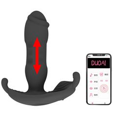Multi Vibrator Black APP Smart (Only Iphone-IOS)