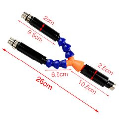 Double Bent Extender Bar For Fuck Machine-thumb-4