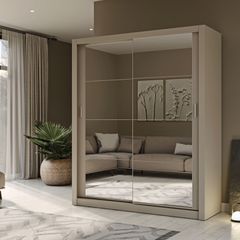 Ντουλάπα Reflex Cashmere με καθρέφτη