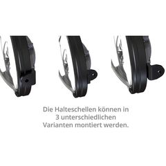 Highsider Pro 7 Inch Headlight Frame-R1 Type 11 Led Black Side Mount-thumb-1