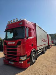 Καρότσα Κουρτίνα Scania 2018 S 500 Συρόμενο!-thumb-1