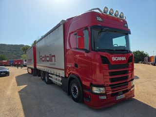 Καρότσα Κουρτίνα Scania 2018 S 500 Συρόμενο!-thumb-3