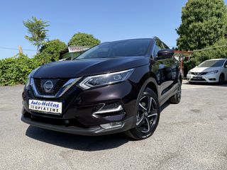 Nissan Qashqai 2018 ~164HP~Πανόραμα~LED Φώτα~360° 4x Κάμερες~Δέρμα~LED Φώτα~