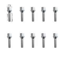 Μπουλονια Κωνικα 12x1,25 (42mm) (19) Simoni Racing - 10 ΤΕΜ.