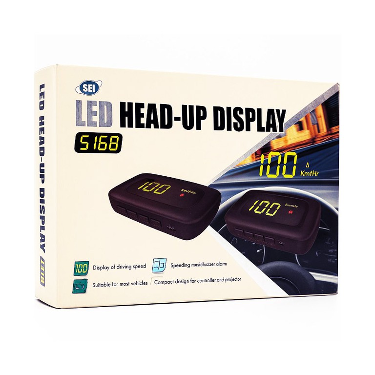 Οθόνη Heads-Up Led Ταχύτητας 1 Τεμάχιο