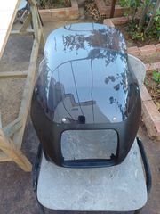 ΜΑΣΚΑ ΜΑΖΙ ΜΕ ΖΕΛΑΤΙΝΑ ΕΜΠΡΟΣ ΦΑΝΟΥ  ΓΙΑ HONDA XLV TRANSALP 400/600