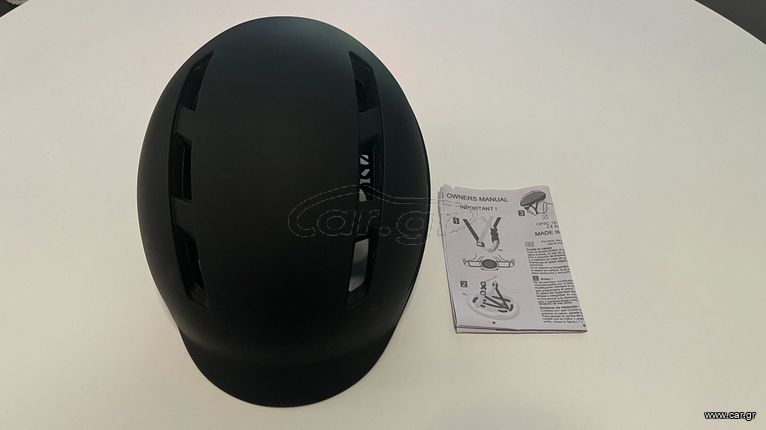 Κράνος ποδηλάτου ή πατινιού σαν καινούριο με LED φωτισμό USB-thumb-1