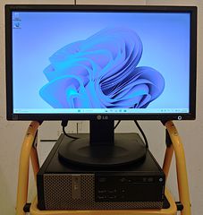 Πληρες Pc Dell Optiplex 7010 SFF Intel Core i3 3240/16gb Ram.SAPPHIRE AMD RADEON R5.Win 11 Pro.