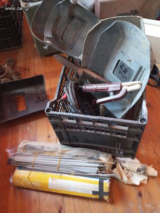 ηλεκτροκόλληση UNIC 160 Amp + ηλεκτρόδια+μάσκες-thumb-3