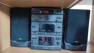 Μίνι compact hi-fi ηχοσύστημα Fisher Electronics δεκαετίας '90