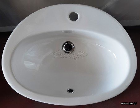 Νιπτήρας μπάνιου ένθετος
