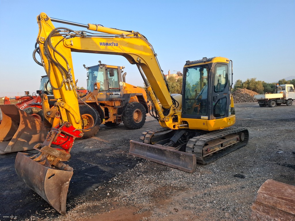 Εκσκαφάκι (διαβολάκι) Komatsu 2012 PC 80 MR-3