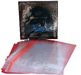 Simply Analog Transparent External Cases with Closure for 12" Discs (25 pieces) - Simply Analog