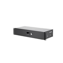 Adam Hall 87402S Rack Drawer 02 Short - Adam Hall