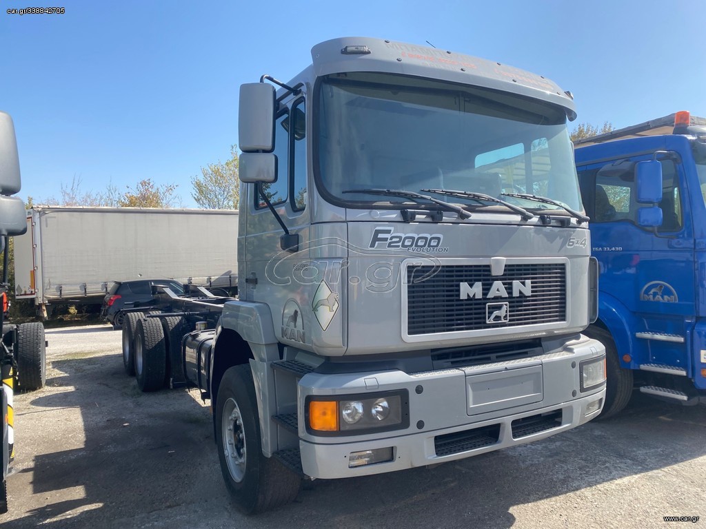 Ανατροπή MAN 1997 33463. 6χ4