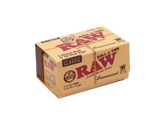 RAW CONNOISSEUR ΡΟΛΟ ΣΤΡΙΦΤΟΥ King Size SLIM 5m με Σπαστές Τζιβάνες - 1 ΤΕΜΑΧΙΟ 716165309093