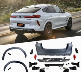 ΠΡΟΦΥΛΑΚΤΗΡΑΣ ΠΙΣΩ BMW G06 X6 F96 X6M Design Rear Bumper 2019-2025