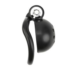 Button Lock Chastity Cock Cage Black-thumb-2