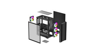 DeepCool CC560 ARGB V2 Midi Tower Black-thumb-3