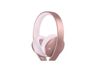 PS4 New Official Sony Gold Wireless Headset 7.1 (Rose Gold) / PlayStation 4