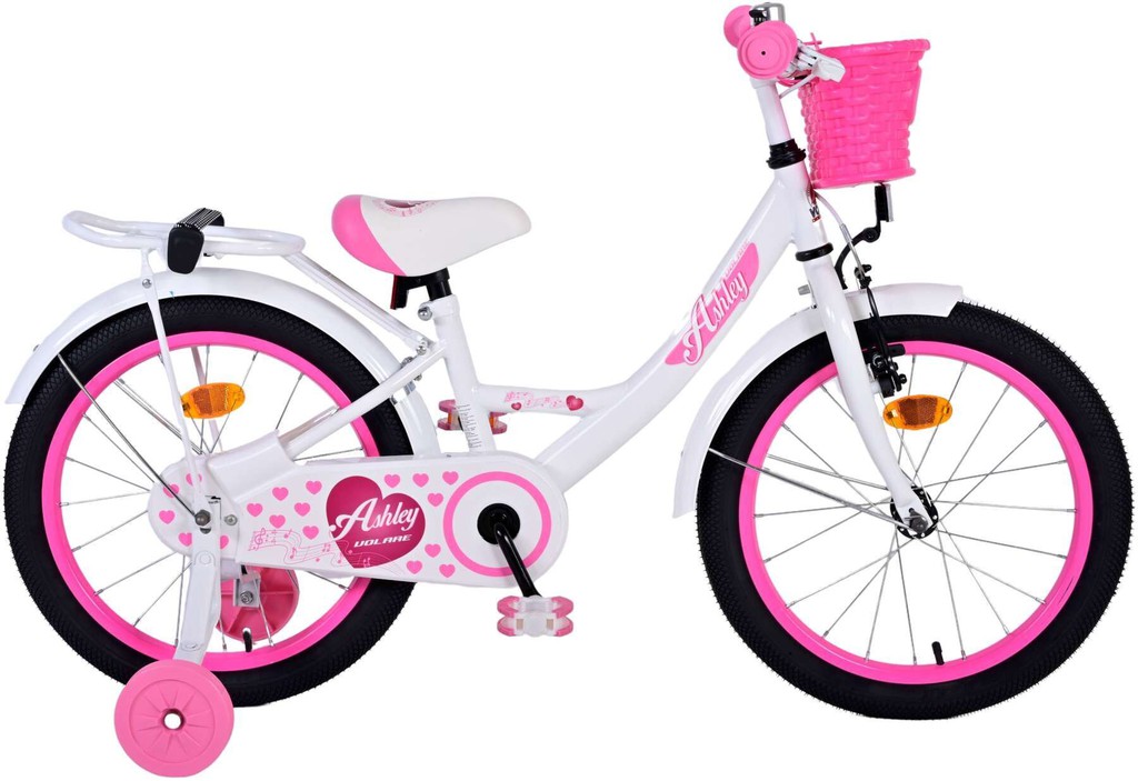 Volare - Children's Bicycle 18 - Ashley White (51801)