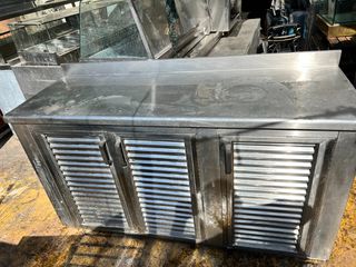 ΠΑΓΚΟΣ ΙΝΟΧ ΜΕ 3 ΠΟΡΤΕΣ 1,70Χ0,60  ΨΗΛΟΣ
