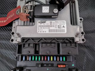 CITROEN C3 SET IMMO BOSCH 0261201863,9666235880,MEV17.4,BSIEV-X02,9664983180