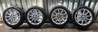 MERCEDES A CLASS (W169) 2005-2011,B CLASS (W245) 2006-2011 ΤΕΤΡΑΔΑ Η ΜΕΜΟΝΟΜΕΝΑ ΓΝΗΣΙΕΣ ΖΑΝΤEΣ ΑΛΟΥΜΙΝΙΟΥ (205/55 R17)