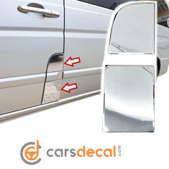 Mercedes Vito W639 Viano Διακοσμητικά Νίκελ Πορτών
