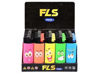 Αναπτήρας πέτρας ATOMIC FLS-Flint FW Emoji - Μεγάλος 3934006 Κουτί 25 τεμ 4014663855941