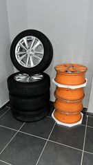 4άδα ΓΝΗΣΙΕΣ ΖΑΝΤΕΣ ΑΛΟΥΜΙΝΙΟΥ NISSAN JUKE PULSAR QUASQAI ORANGE & GREY-thumb-1