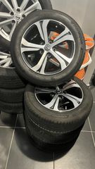 4άδα ΓΝΗΣΙΕΣ ΖΑΝΤΕΣ ΑΛΟΥΜΙΝΙΟΥ NISSAN JUKE PULSAR QUASQAI ORANGE & GREY-thumb-6
