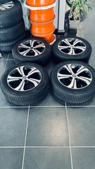 4άδα ΓΝΗΣΙΕΣ ΖΑΝΤΕΣ ΑΛΟΥΜΙΝΙΟΥ NISSAN JUKE PULSAR QUASQAI ORANGE & GREY-thumb-11