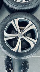 4άδα ΓΝΗΣΙΕΣ ΖΑΝΤΕΣ ΑΛΟΥΜΙΝΙΟΥ NISSAN JUKE PULSAR QUASQAI ORANGE & GREY-thumb-12