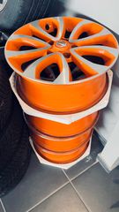 4άδα ΓΝΗΣΙΕΣ ΖΑΝΤΕΣ ΑΛΟΥΜΙΝΙΟΥ NISSAN JUKE PULSAR QUASQAI ORANGE & GREY-thumb-19