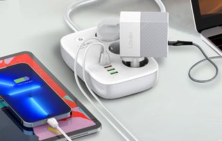 Πολύπριζο WiFi με διακόπτη - WiFi Smart Power Strip with Switch Multi-socket Smart Guard LDNIO SEW3452 with 3 EU Outlets 2500W & 3 USB-A & USB-C 30W with 2m power cord ( Κωδ.1-PER0064 )-thumb-6