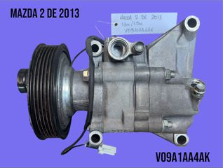 MAZDA 2 DE 2008-2014 ΜΕΤΑΧΕΙΡΙΣΜΕΝΑ ΑΝΤΑΛΛΑΚΤΙΚΑ ( κομπρεσέρ κλιματιστικού aircondition με κωδικό V09A1AA4AK κατάλληλο για αυτοκίνητα με κινητήρες βενζίνης )