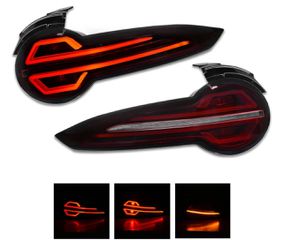 ΦΑΝΑΡΙΑ ΠΙΣΩ Mazda MX-5 ND Red Clear 3D Stripe Bar Full LED Tail Lights With Sequential 2015-2024