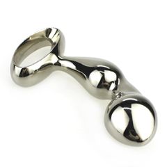 Prostate Anal Plug Silver-thumb-5
