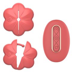 Breast Vibrator Remote Control Red-thumb-4