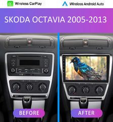 Skoda Octavia (2006-2013) Android Car Radio 10" 4+64GB Ασύρματο CarPlay & Aσύρματο Android Auto GPS  WiFi DSP-thumb-5
