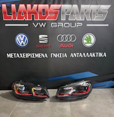 Φανάρια εμπρός VW GOLF 6 LOOK 7.5