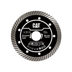 Δίσκος κοπής διαμαντέ turbo 125x22.23x2.4mm DA09012 | CAT