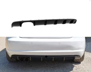 AUDI A3 8P SPORTBACK '08-'12 DIFFUSER ABS ΠΛΑΣΤΙΚΟ ΜΑΥΡΟ ΓΥΑΛΙΣΤΕΡΟ-thumb-4