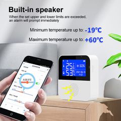 WiFi Αισθητήρας Θερμοκρασίας και Υγρασίας QWD01-thumb-1