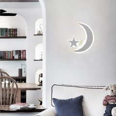 Φωτιστικό Απλίκα LED Τοίχου 11W 6500K Star Moon E47-F