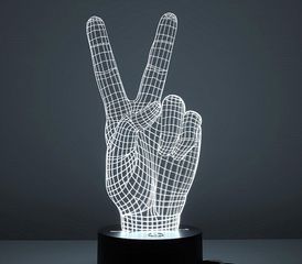3D Διακοσμητικό Φωτιστικό LED Victory N00903